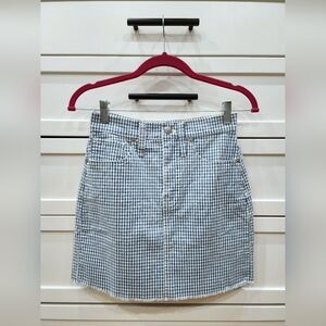 NEW Madewell Stretch Straight Mini Skirt